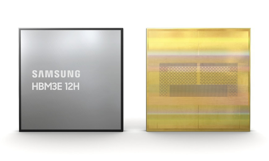 SAMSUNG DEVELOPS INDUSTRY-FIRST 36GB HBM3E 12H DRAM